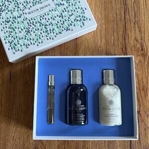 Molton Brown Bluebell & Wild Strawberry Travel Collection NEW